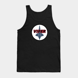 Battlestar Galactica Viper MK VII Updated Patch Tank Top